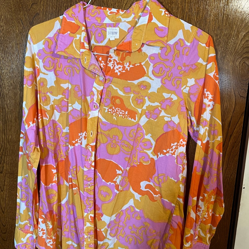 Floral Button up
